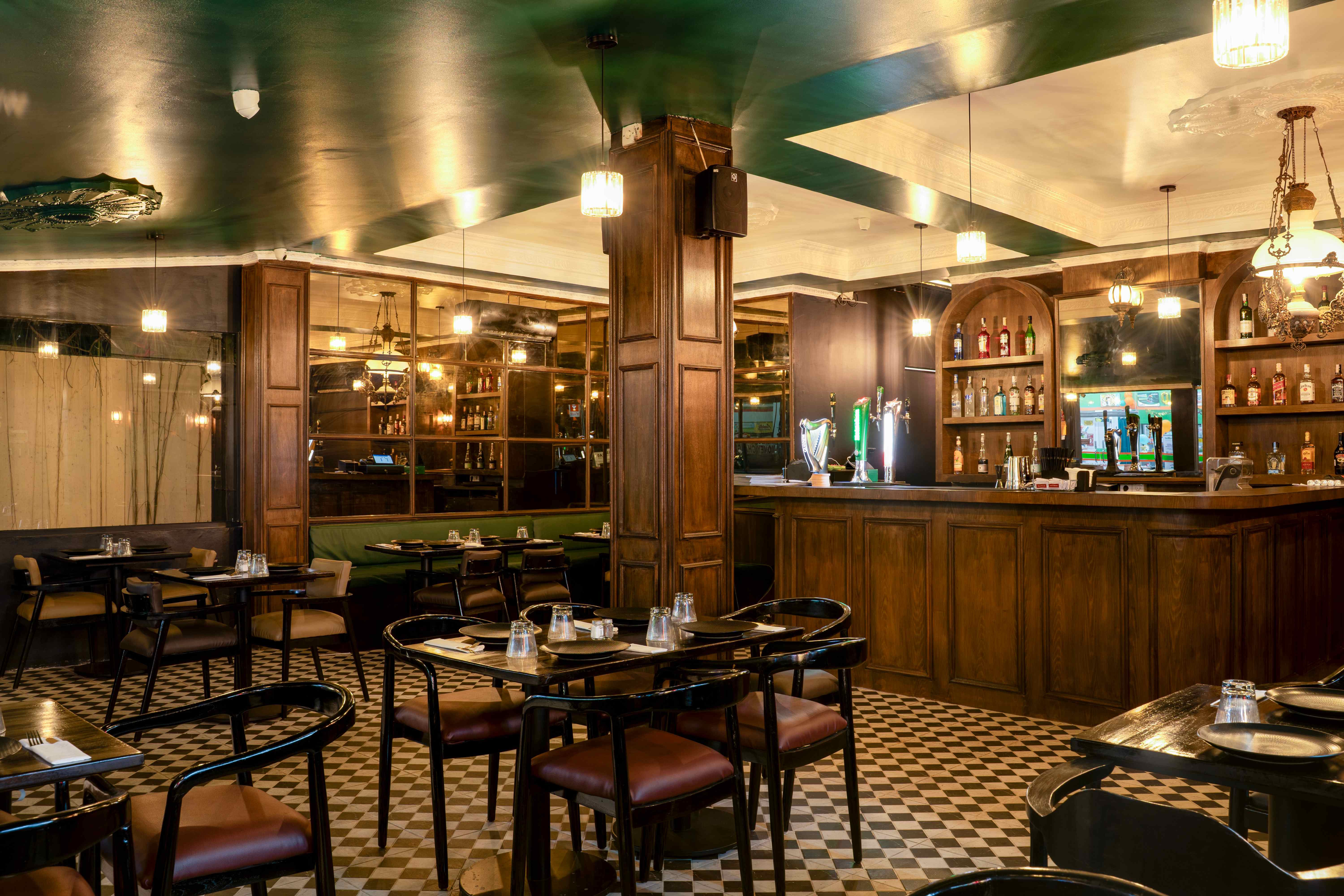 2 Fat Indians Restaurant Main Dining Room